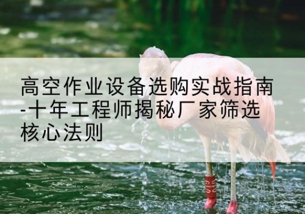 福田剪叉式升降机厂家-高空作业设备选购实战指南-十年工程师揭秘厂家筛选核心法则